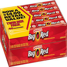 Load image into Gallery viewer, Wrigleys Big Red chewing gum, Cinnamon,40 pack, 5 sticks per pack

