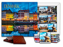 Load image into Gallery viewer, DA CHOCOLATE Candy Souvenir DENMARK Chocolate Set 5x5 in 1 box (Ship 2286)
