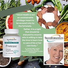 Load image into Gallery viewer, Transformation Enzymes Protease - Supports Healthy Circulation, Digestion, Immunity, and Elimination, Improve Tolerance On an Empty Stomach, 60 Capsules
