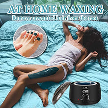 Load image into Gallery viewer, Lifestance Waxing Kit- L2 Digital Wax Warmer Hair Removal Kit- 4 Packs of Wax Beads(14.1 oz total)- Wax Machine with 42 Items- Wax Pots Professional for All Hair Types- Eyebrow- Facial- Bikini
