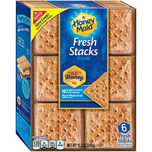 Load image into Gallery viewer, Honey Maid Fresh Stacks Graham Crackers, 1 Box of 6 Stacks
