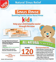 Load image into Gallery viewer, NeilMed&#39;s Sinus Rinse Pre-Mixed Pediatric Packets, 120-Count Boxes (Pack of 2)
