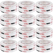 Load image into Gallery viewer, WAR Tape Easy Tear Athletic Fight Tape (12 Rolls) 0.5&quot; Half Inch | Hand Finger Wrist Wrap | for Boxing BJJ Crossfit
