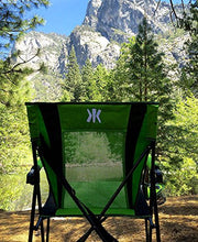 Load image into Gallery viewer, Kijaro Dual Lock Hard Arm Portable Camping and Sports Chair, Ireland Green

