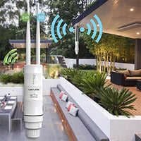 Wavlink High Power Outdoor Waterproof CPE/WiFi Extender/Repeater/Access Point/Router/WISP 2.4GHz 150Mbps + 5GHz 433Mbps Dual-Polarized 1000mW 28dBm Omnidirectional Antenna