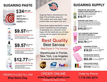 Load image into Gallery viewer, Sugaring Paste Hard 45oz. with Sugaring applicator combo
