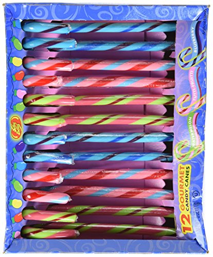 Jelly Belly Candy Canes - 12 ct
