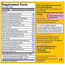 Load image into Gallery viewer, Nature Made Prenatal Multivitamin with 200 mg DHA, Multivitamin to Support Baby Development and Mom, 90 Softgels, 90 Day Supply
