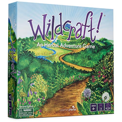 Family Board Game  Wildcraft! an Herbal Adventure Game for Kids Ages 4-8 and Up  a Fun, Cooperative & Educational Board Game That Teaches 25 Medicinal Plants and Problem Solving Skills!