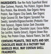 Load image into Gallery viewer, Raw Rev Glo Vegan Protein Bars, Mixed Nuts, Caramel and Sea Salt, 1.6 Ounce (Pack of 12)
